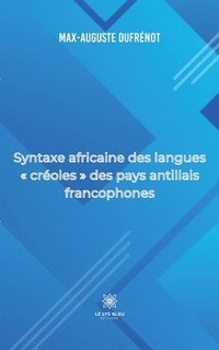 bokomslag Syntaxe africaine des langues creoles des pays antillais francophones