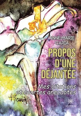 bokomslag Propos d'une déjantée, mes citations et courtes anecdotes
