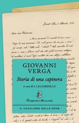 Giovanni Verga, Silvia Licciardello - Storia di una capinera, Häftad