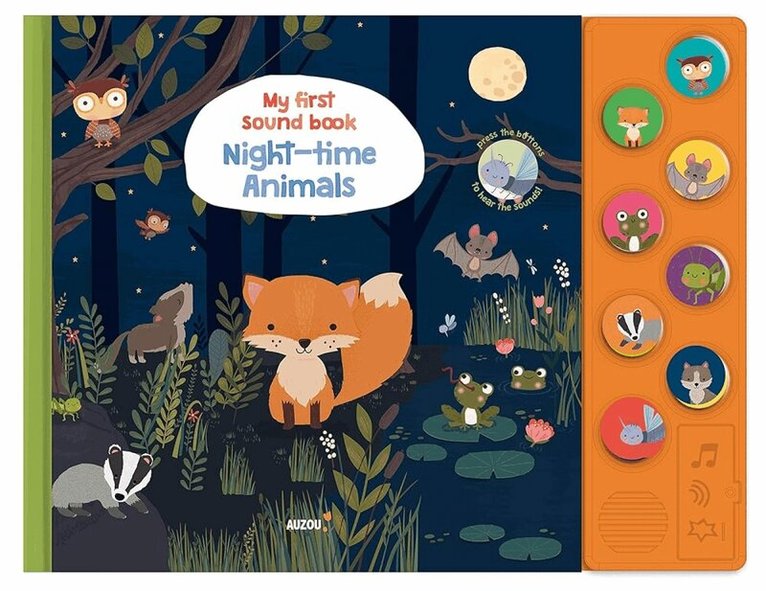 Night-Time Animals (My First Sound Book), Kartonnage