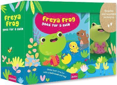 Freya Frog Goes For A Swim 1