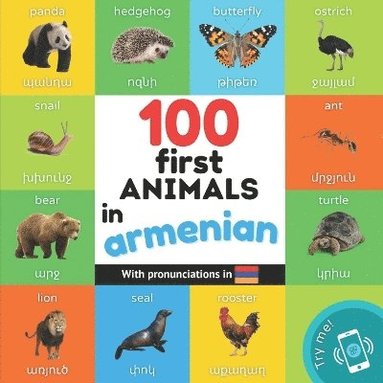 bokomslag 100 first animals in armenian