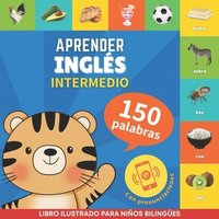 bokomslag Aprender ingls - 150 palabras con pronunciacin - Intermedio