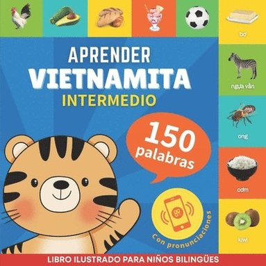 bokomslag Aprender vietnamita - 150 palabras con pronunciacin - Intermedio