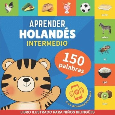 bokomslag Aprender neerlandés - 150 palabras con pronunciación - Intermedio