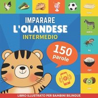 bokomslag Imparare l'olandese - 150 parole con pronunce - Intermedio