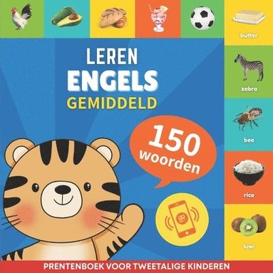 bokomslag Leer Engels - 150 woorden met uitspraken - Gemiddeld