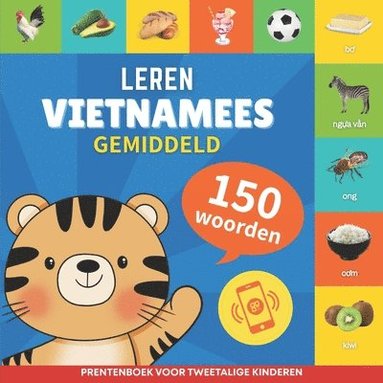 bokomslag Leer Vietnamees - 150 woorden met uitspraken - Gemiddeld