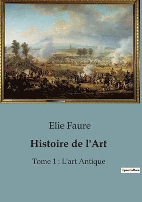 bokomslag Histoire de l'Art