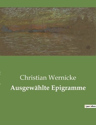 bokomslag Ausgewählte Epigramme