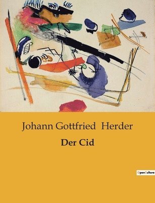 Johann Gottfried Herder - Cid, Häftad