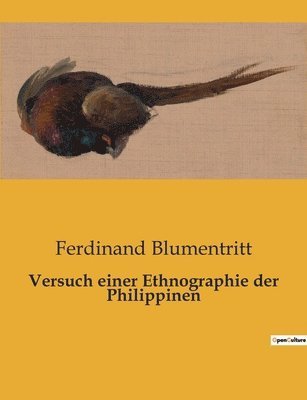 Ferdinand Blumentritt - Versuch einer Ethnographie der Philippinen, Häftad