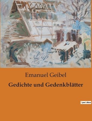 Gedichte und Gedenkblätter 1