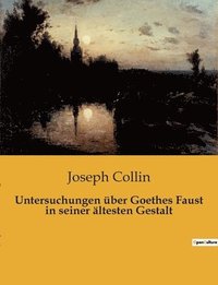bokomslag Untersuchungen über Goethes Faust in seiner ältesten Gestalt