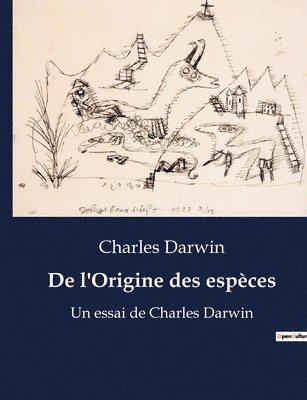 bokomslag De l'Origine des espèces