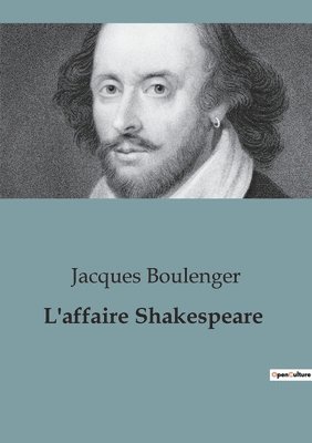 bokomslag L'affaire Shakespeare