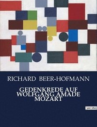 bokomslag Gedenkrede Auf Wolfgang Amade Mozart