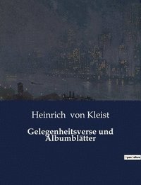 bokomslag Gelegenheitsverse und Albumblätter