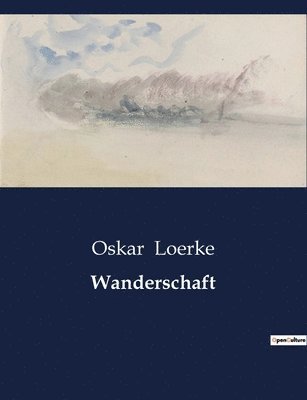 bokomslag Wanderschaft