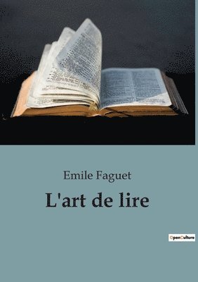 bokomslag L'art de lire