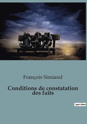 bokomslag Conditions de constatation des faits