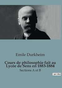 bokomslag Cours de philosophie au Lycée de Sens en 1883-1884
