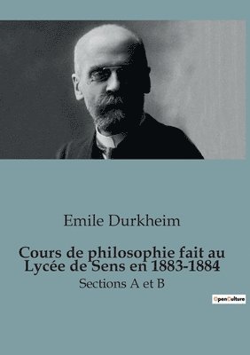 bokomslag Cours de philosophie au Lycée de Sens en 1883-1884