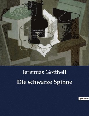 schwarze Spinne