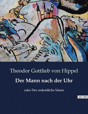 Mann nach der Uhr
