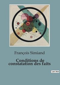 bokomslag Conditions de constatation des faits