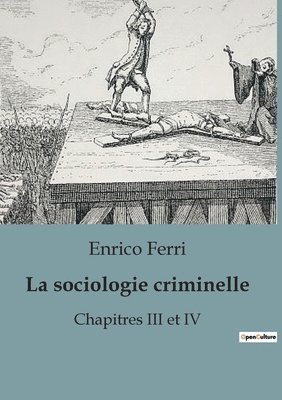 bokomslag La sociologie criminelle