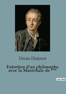 bokomslag Entretien d'un philosophe avec la Marchale de ***