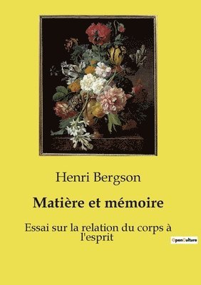 bokomslag Matière et mémoire