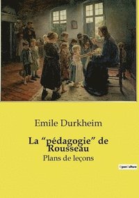 bokomslag "pédagogie" de Rousseau