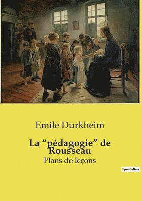 bokomslag "pédagogie" de Rousseau
