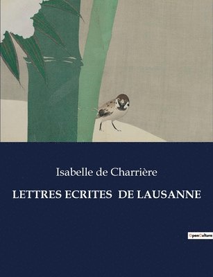 Lettres Ecrites de Lausanne 1