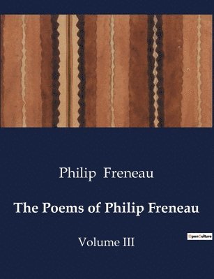 bokomslag The Poems of Philip Freneau