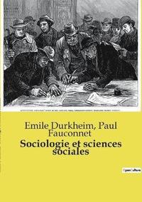bokomslag Sociologie et sciences sociales