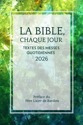 Bible chaque jour 2026