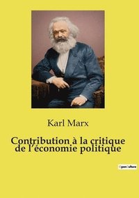 bokomslag Contribution à la critique de l'économie politique