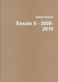 bokomslag Essais II - 2008-2010