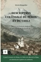 Erik de Boisgrollier, Reginaldo de Lizárraga - Description coloniale du Pérou et du Chili, Häftad