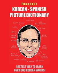 bokomslag Fun & Easy! Korean - Spanish Picture Dictionary