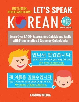 Let's Speak Korean (with Audio) 1