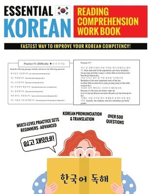 bokomslag Essential Korean Reading Comprehension Workbook