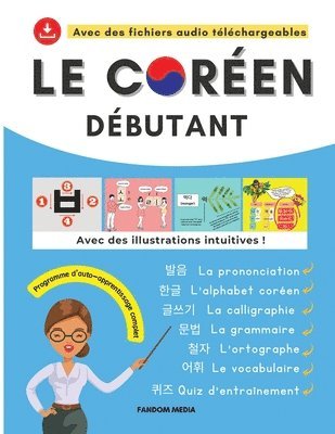 Fandom Media - Coréen Débutant - Programme d'Auto-Apprentissage Complet, Häftad