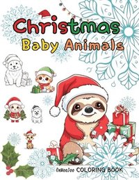 bokomslag Coloring Book Christmas Baby Animals