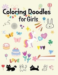 bokomslag Coloring Doodles for Girls