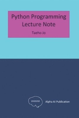 Taeho Jo - Python Programming, Häftad