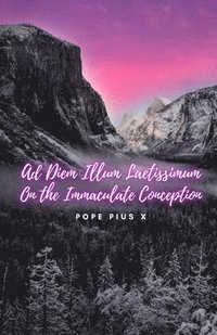 bokomslag Ad Diem Illum Laetissimum. On the Immaculate Conception.
